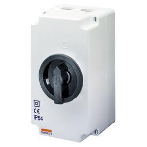 Gewiss GW96771 Modular installation rotary actuator IP54 4TE surface-mounted housing