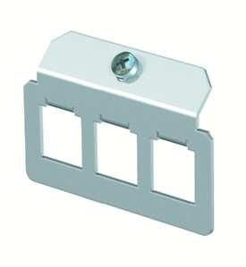 OBO Bettermann MTM3F with 3 x hole pattern type F support plate, 7407833