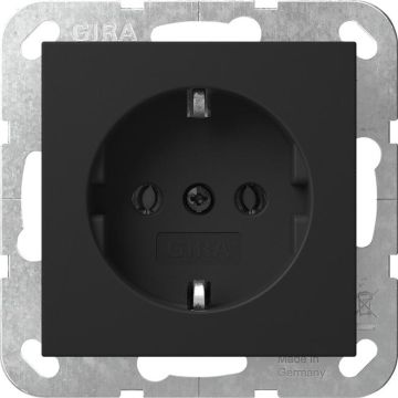 Gira 4188005 System 55 sw m socket SCHUKO