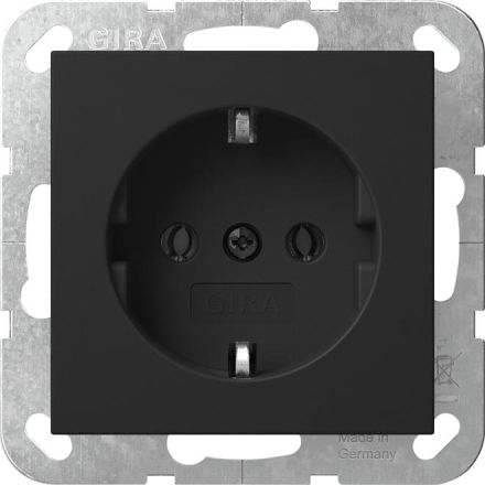 Gira 4188005 System 55 sw m socket SCHUKO