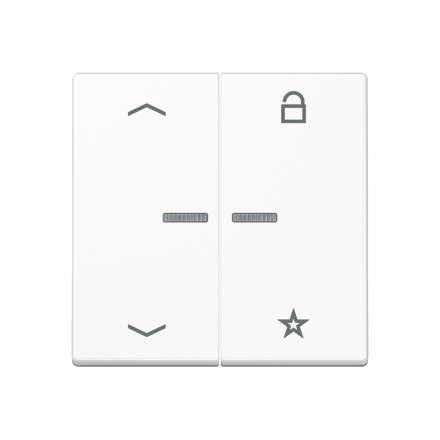 Jung FMA1701BFPWW eNet radio control button