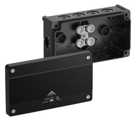 Spelsberg 80200201 Abox 025/2-L/sw IP66 junction box