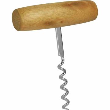 METALTEX 250520010 Corkscrew with wooden handle