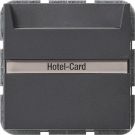Gira 014028 Hotel Card Button BSF System 55 Anthracite