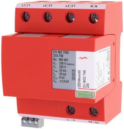 Dehn & Söhne 956405 Combined surge arrester DEHNventil DV M2 TNS 255 FM