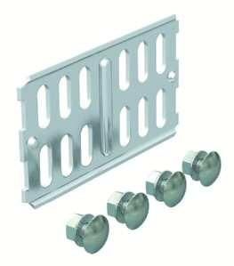 OBO Bettermann RLVK60 V2A for cable trays stainless steel longitudinal connector, 6067654
