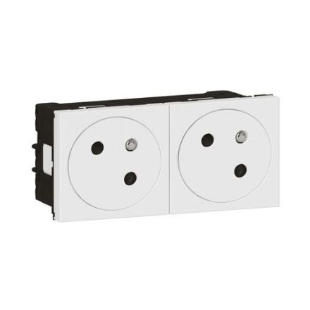 Legrand 278164L Mosaic Link 2-f.45° F/B Standard uws socket
