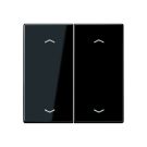 JUNG ENOLS995MPSW described EnOcean wireless wall transmitter LS | 4-way, arrows | black