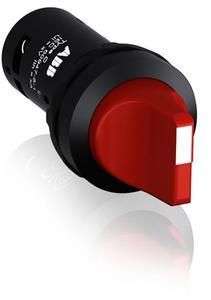 ABB Stotz-Kontakt C2SS1-10R-01, selector switch, red, 2 positions, 1NC, 1SFA619200R1041