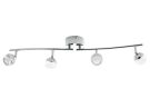 LEDINO 50220203001012 4-pack LED spotlight bars 4x 5 W, chrome