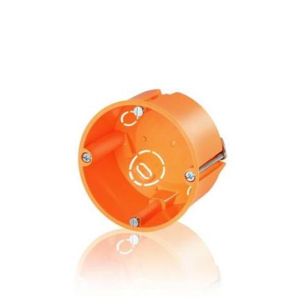 Legrand A01021 hollow wall D:47mm + device screws orange device box