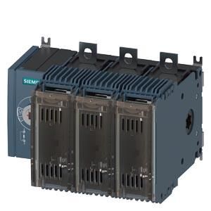 Siemens 3KF2316-4LF11 switch disconnector size 000+00 3p 160A side panel drive left