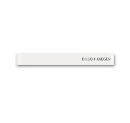 BUSCH-JAEGER 6352-811-101 end strip priOn | bottom, temperature sensor | white glass