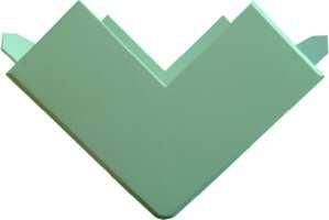 PROTEC.class 05100374 Cable duct outside corner PFBAE 60190 60x190 pure white