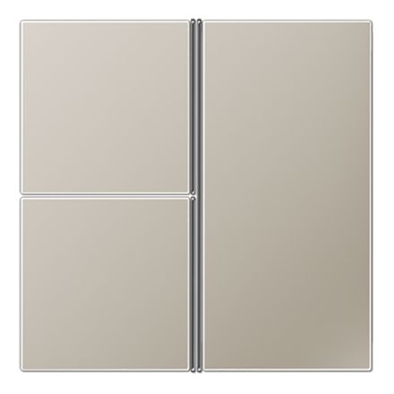 JUNG ES2403TSA button set F40 series LS | 3-way | stainless steel
