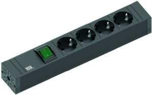 Bachmann 420.0012 Connect Line 4-way power strip with switch