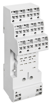 ABB Stotz-Kontakt 1SVR405651R6110 CR-M4LP Push in for CR-M Relay with 4 changeover sockets