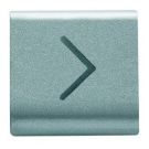 Gewiss GW14546 interchangeable 22x22 arrow horizontal tit button