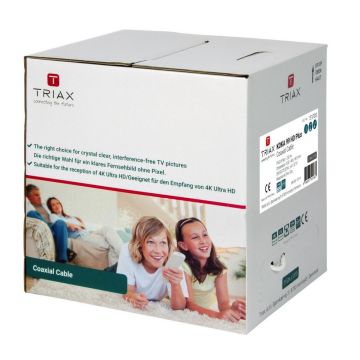 Triax 151703 KOKA 99 HD PLUS PVC 250 pullbox coaxial cable
