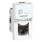 Legrand 076581 data socket MOSAIC Cat6 UTP 1m ws ABAK, (white)