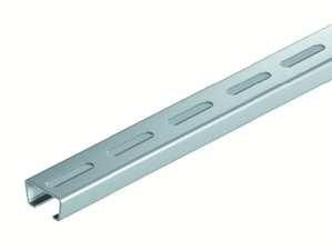 OBO Bettermann AML3518P6000A2 perforated 16.5mm profile rail, 1119729