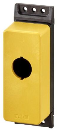 Eaton M22-FIY1 flat yellow 1x22 surface-mounted housing, 197231