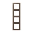 Jung AC584MO frame 4-way, vertical and horizontal mounting, A CREATION, mocha