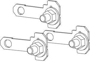 ABB Stotz-Kontakt TE-XR00-21-3, XR00 connection kit 21mm for 3 transformers, 1SEP408523R0001