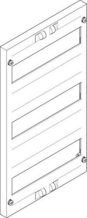ABN 250x450mm 1FB/3RE open 150mm cover plate (FAO13N)