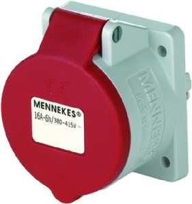 Mennekes 3385ZA 16A5P 6H400V TwinCONTACT IP44 surface-mounted box
