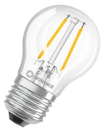 LEDVANCE Osram 4099854069253 LED CLP15 1.5W 827 FILCL E27 P LED lamp