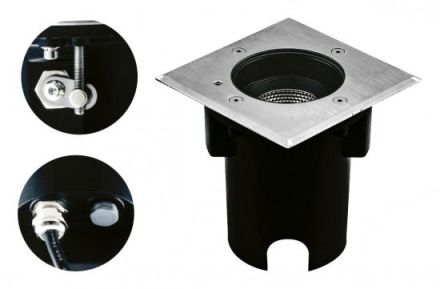 EVN PC67107402 Pentola IP67 110-240V 7W 3000K 373lm LED recessed floor light