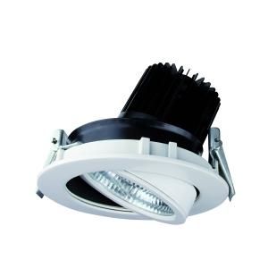 DOTLUX 2442-040040 LED recessed ceiling spotlight TURN 55W 4000K