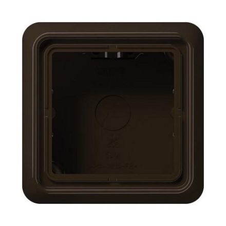 Jung CD581ABR surface-mounted cap 1-way, CD series, brown