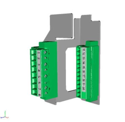 ABB Stotz-Kontakt MP-XR00/1-P8-S, XR00/1 multi-plug 8-pin for current transformer, 1SEP408510R0501