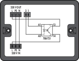Wago 899-632/102-000 Distribution block PA 2 inputs 1 output IP20 hfr