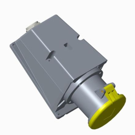 ABB Stotz-Kontakt 363RS4, surface-mounted wall socket, 63 A, IP44 4h, 3P+E, 2CMA167494R1000