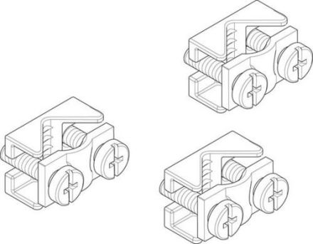 ABN for NH00 6-70qmm CU-u.ALU-Ltr (PK=3pcs.) contact prism (XASKP09)
