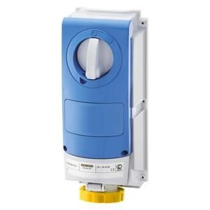 Gewiss GW66537 vertical without housing 16A/5 pin 110V IP66 socket