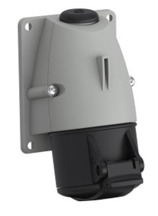ABB Stotz-Kontakt 432RS7, surface-mounted wall socket, 32 A, IP44 7h, 3P+N+E, 480-500 V, 10 pieces, 2CMA193140R1000