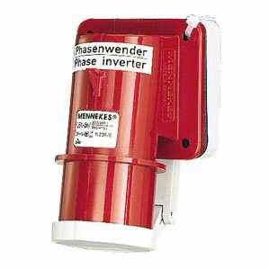 Mennekes 20970 phase inverter surface-mounted plug 16A 5-pin 6h 400V IP44