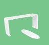 EFAPEL JOINT FOR 110X34 TRUNKING HALOGEN FREE WHITE