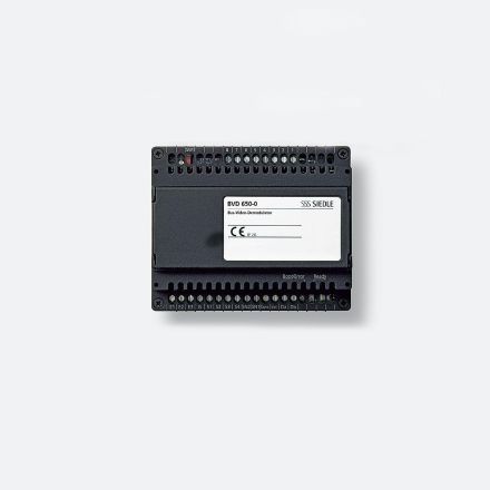 Siedle BVD 650-0 bus video demodulator in black