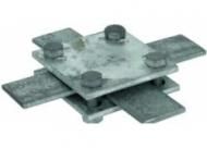Dehn & Söhne 320044 Cross piece without intermediate plate St/tZn