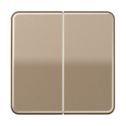 Jung CD595GB rocker switch 2-way, anodised aluminium, CD series, gold-bronze