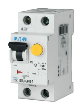 Eaton 193541 PXK-C40/1N/003-F C40A 30mA 1p+N RCD/MCB switch
