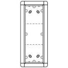 Ritto 1883330 surface-mounted frame 3 module slots, titanium