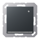 Jung A1539-OANMLNW LED orientation light with integrated brightness sensor, thermoplastic painted, series A, matt anthracite
