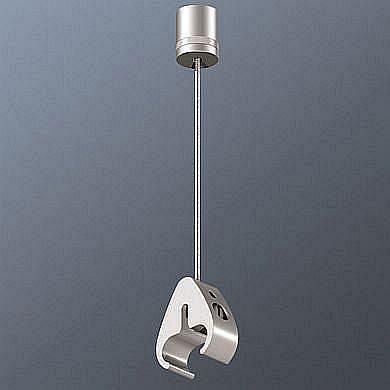 Bruck 160600ch Via chrome plastic cable suspension