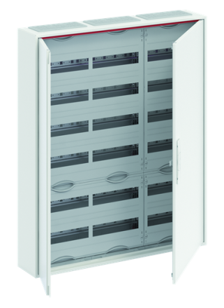 ABB Striebel & John CA36V small distribution board surface-mounted, 3FB, 6-row, 2CPX052192R9999